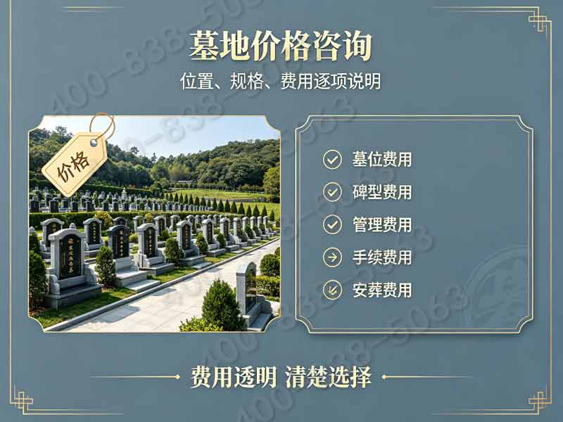 通惠陵园临水观景墓碑分层报价 活动期免费定制碑文图案详解